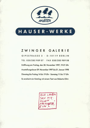 Zwinger Galerie
